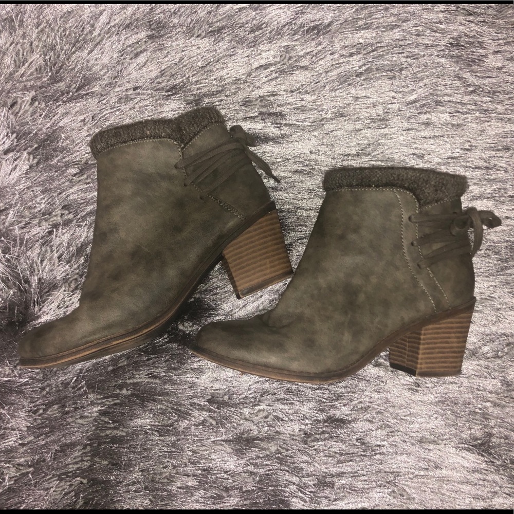 Roxy Faux Fur Lined Heeled Boots